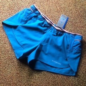 Patagonia Women’s Strider Run Athletic 3” Shorts XS NWT